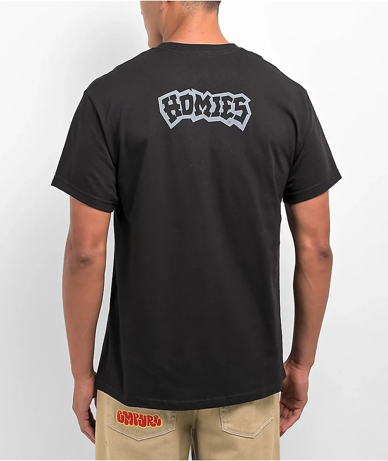 DGA Rolling With the Homies Black T-Shirt