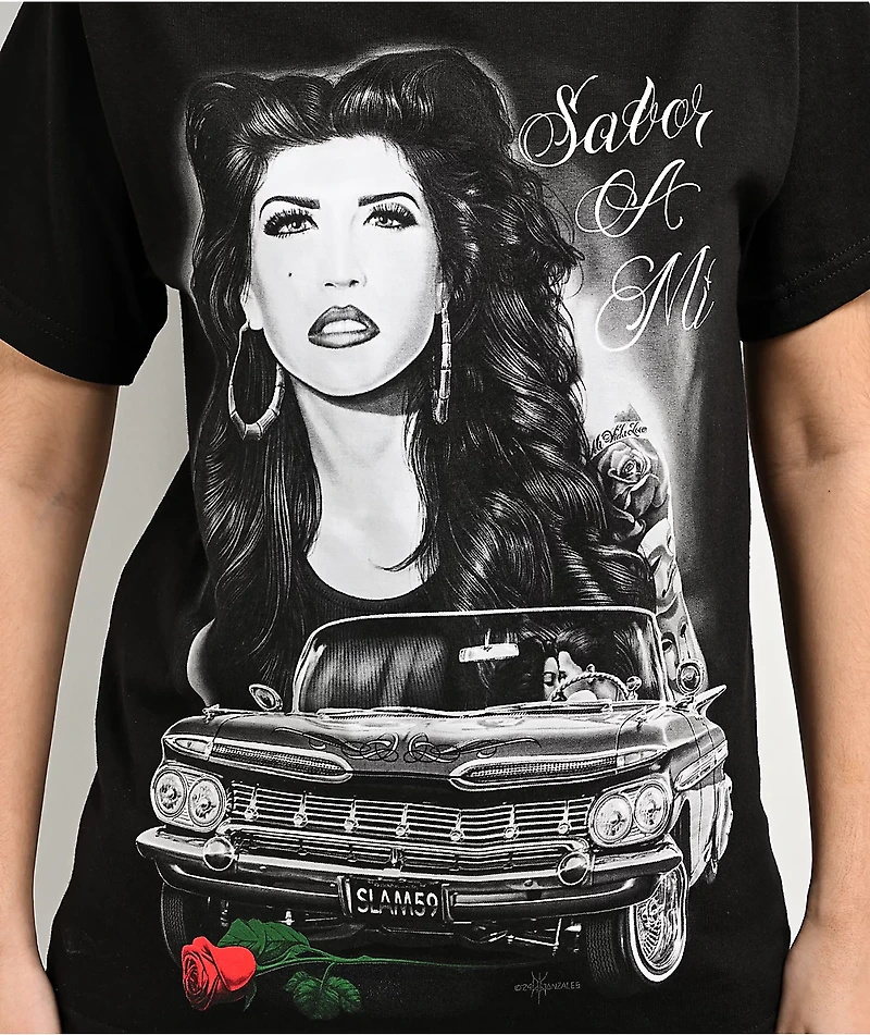 DGA Sabor A Mi Black T-Shirt
