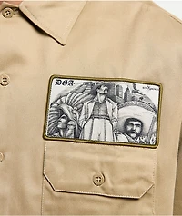 DGA Soy Chicano Khaki Work Shirt