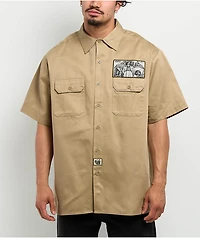 DGA Soy Chicano Khaki Work Shirt