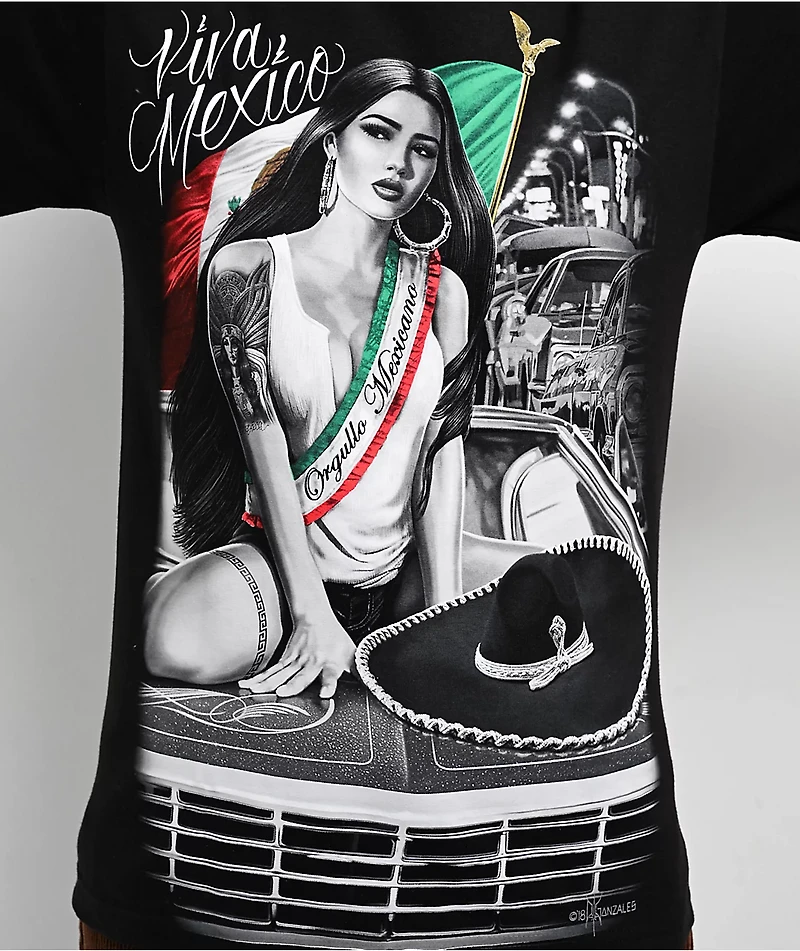DGA Viva Mexico Black T-Shirt