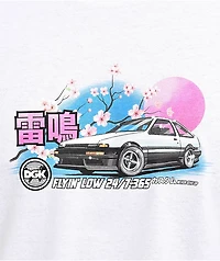 DGK Akina Pass White Boxy T-Shirt