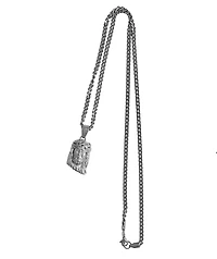 DGK Amen 22" Silver Chain Necklace