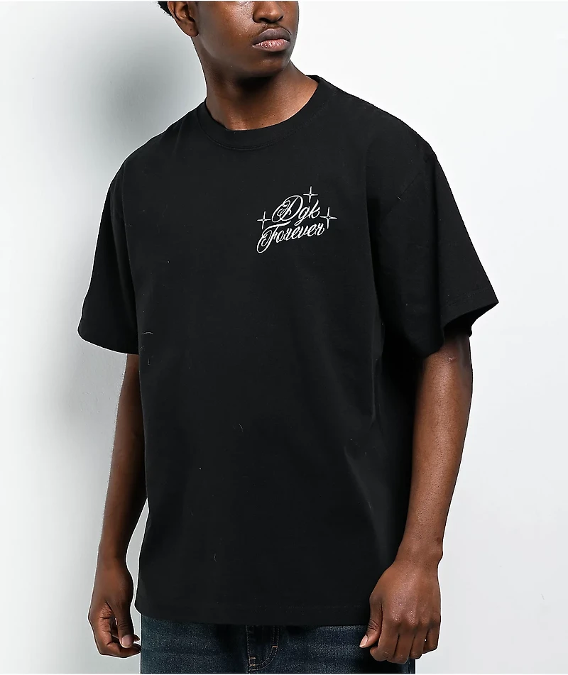 DGK Amor Heavyweight Vintage Black T-Shirt