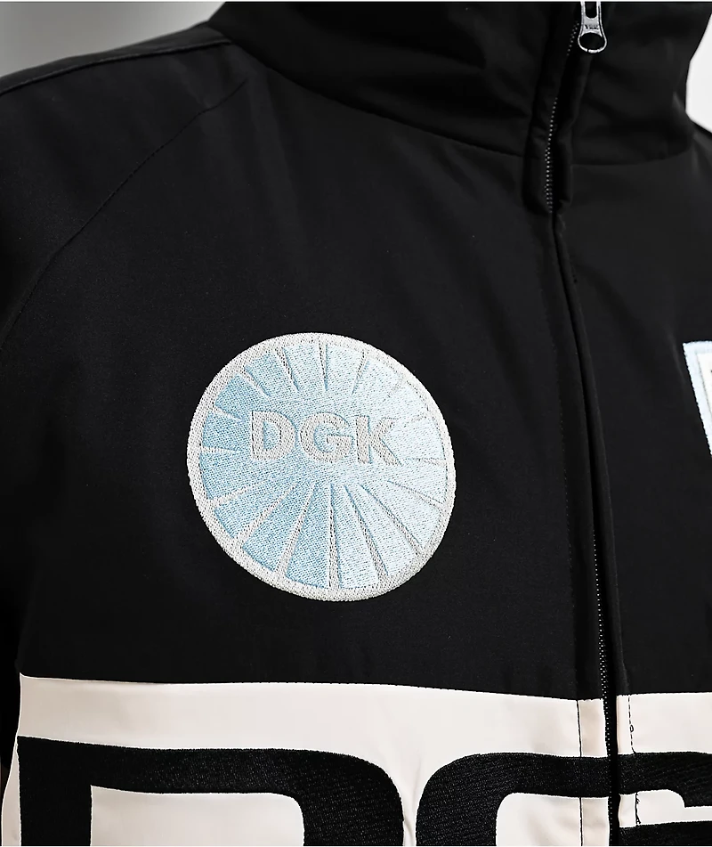 DGK Apex Black Racing Jacket
