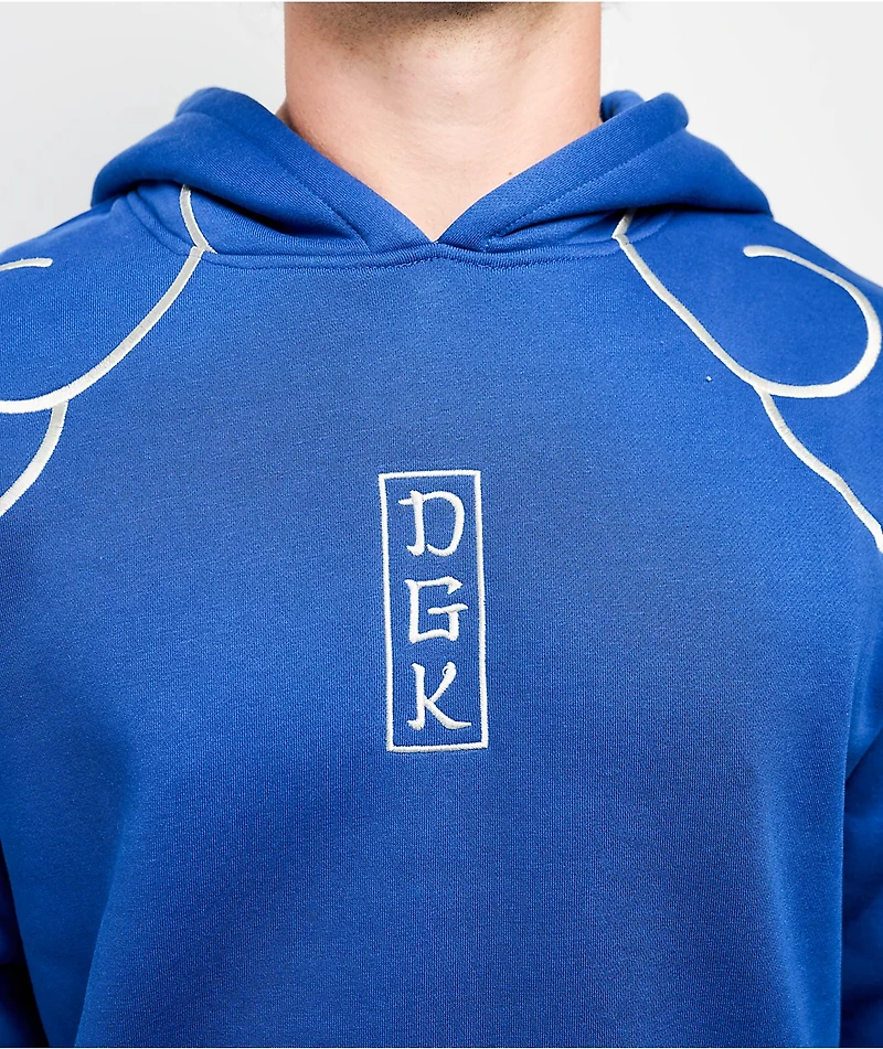 DGK Arashi Blue Heavyweight Hoodie