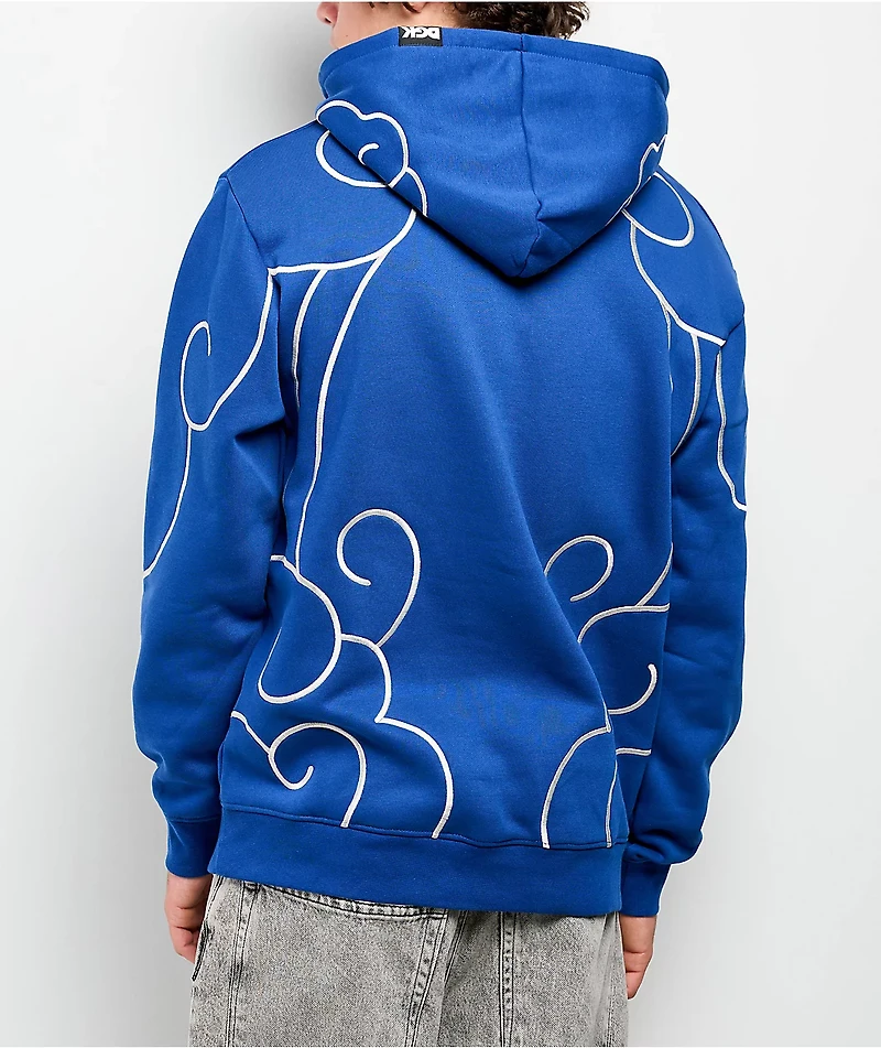 DGK Arashi Blue Heavyweight Hoodie