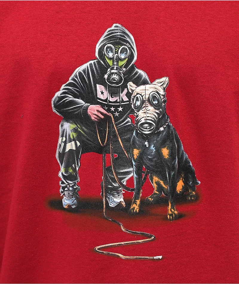 DGK Armageddon Red Long Sleeve T-Shirt