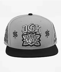 DGK Armor Grey Snapback Hat