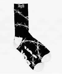 DGK Armory Black Crew Socks