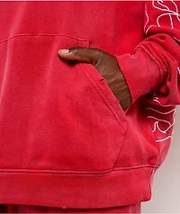DGK Battalion Red Wash Hoodie