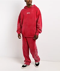 DGK Battalion Red Wash Sweatpants