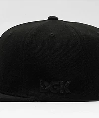 DGK Blessed Black Snapback Hat