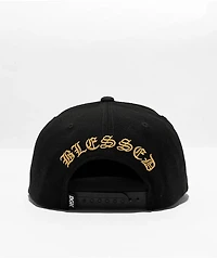 DGK Blessed Black Snapback Hat