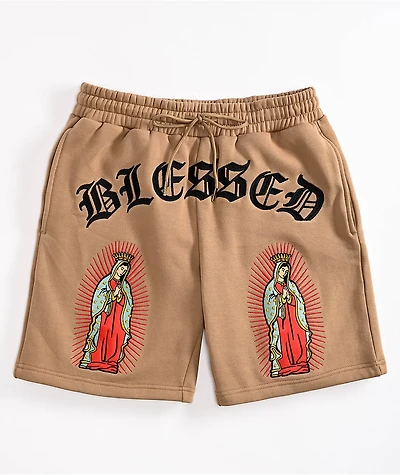 DGK Blessed Tan Sweat Shorts