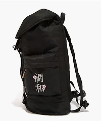 DGK Blossom Black Top Load Backpack