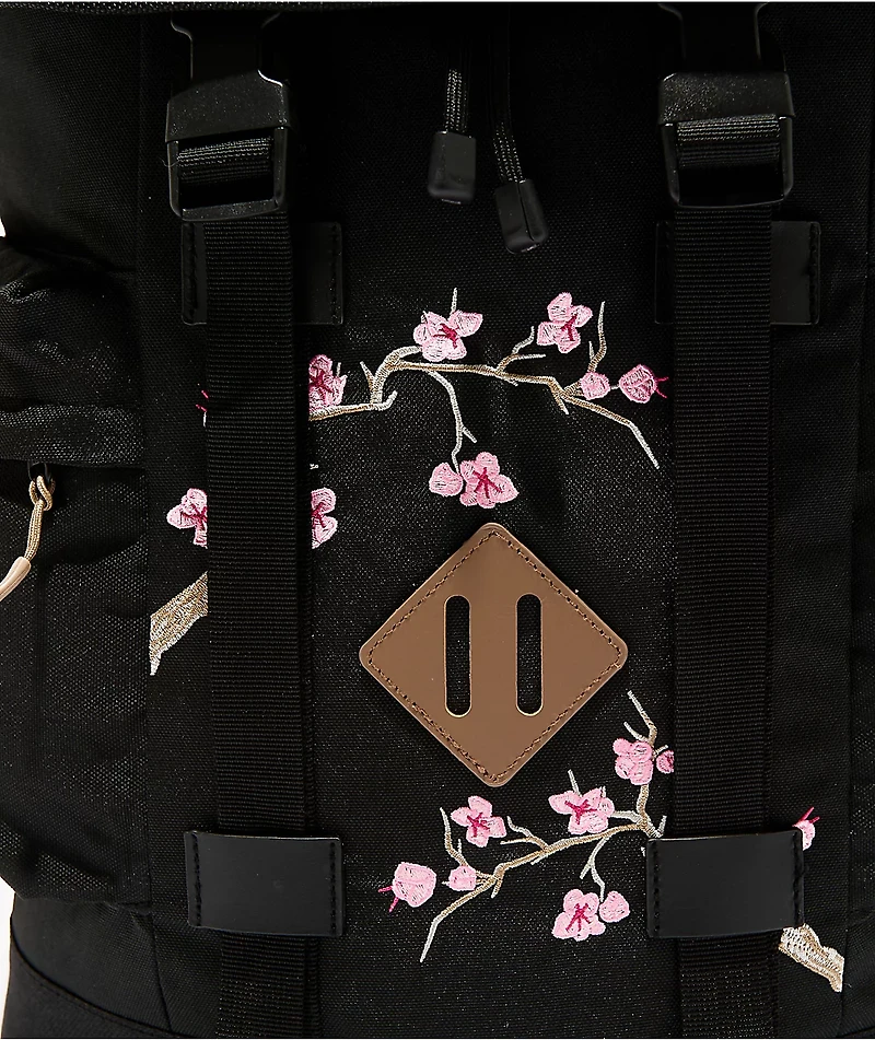 DGK Blossom Black Top Load Backpack