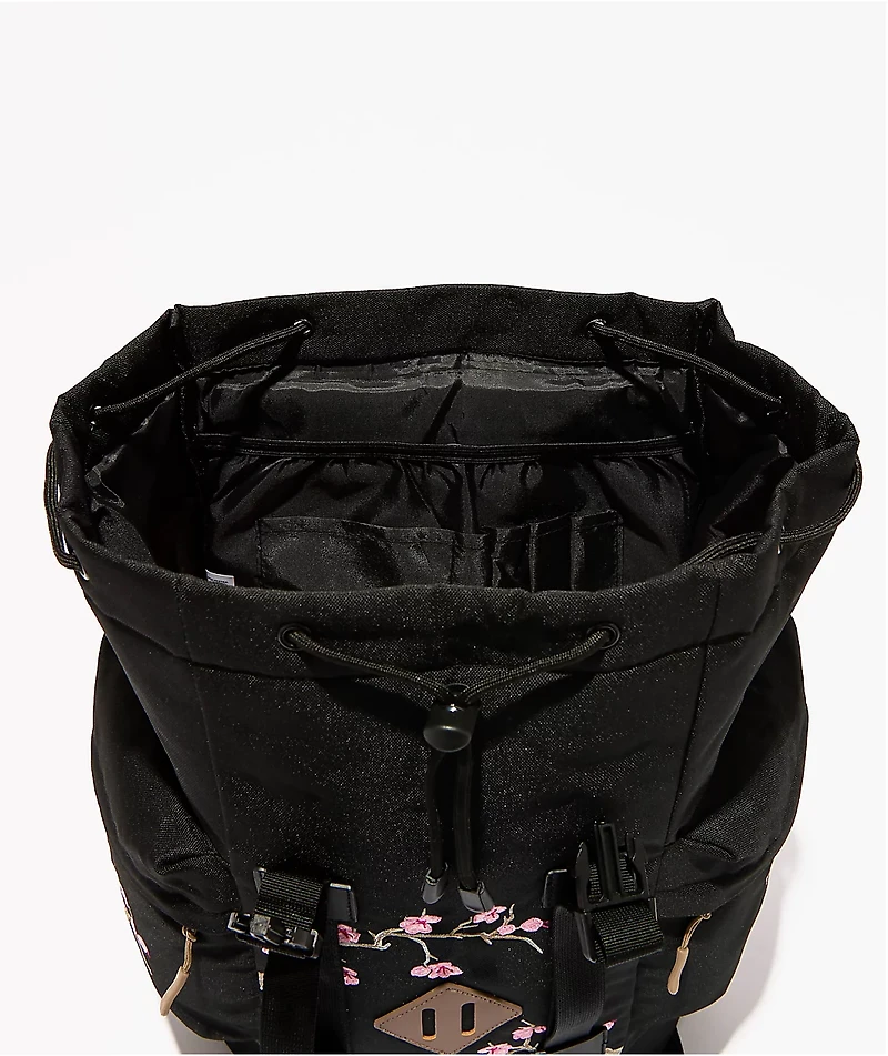 DGK Blossom Black Top Load Backpack