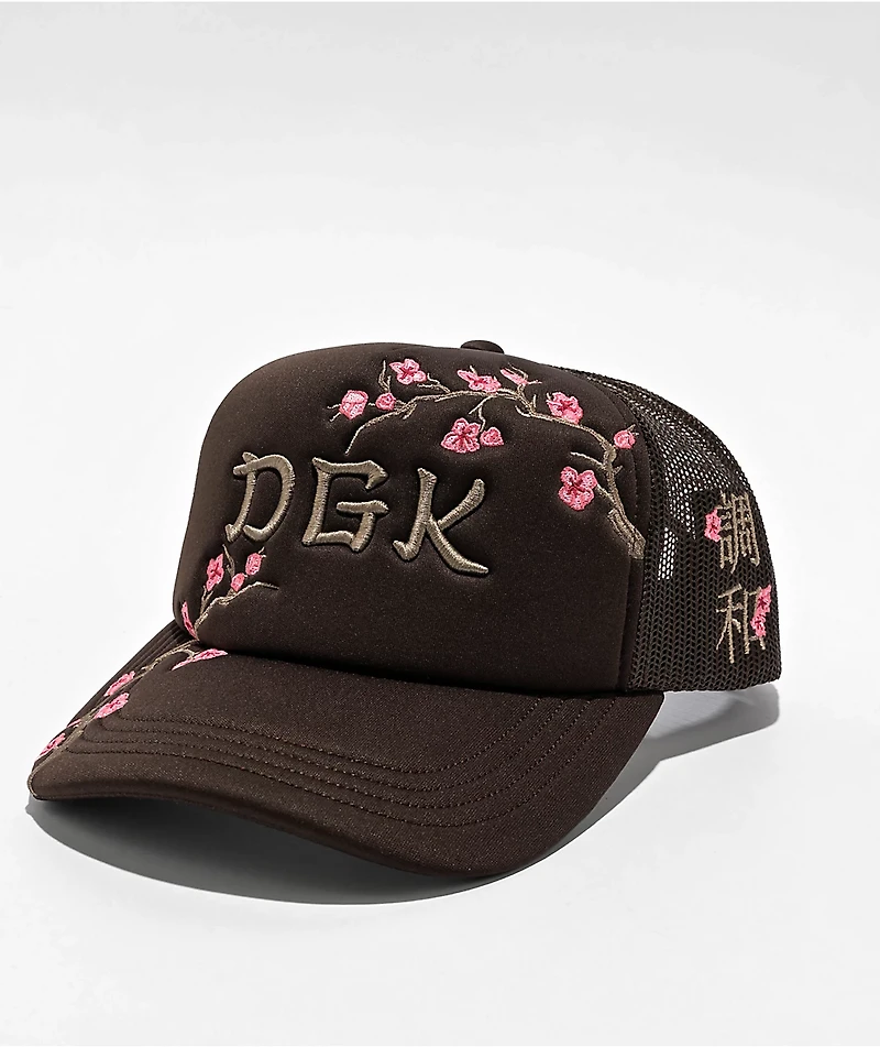 DGK Blossom Brown Trucker Hat