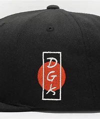 DGK Break Black Snapback Hat