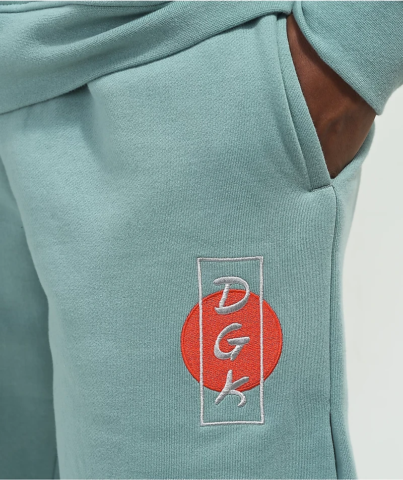 DGK Breaker Seafoam Sweat Shorts