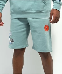 DGK Breaker Seafoam Sweat Shorts