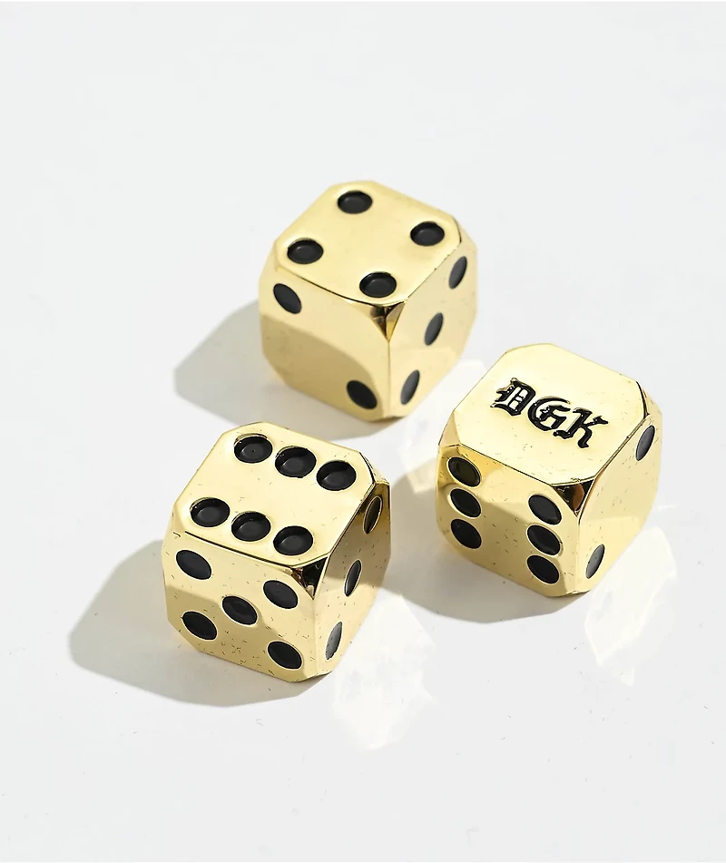 DGK Cee-Lo Gold Dice Set