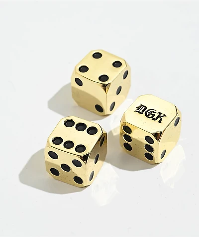 DGK Cee-Lo Gold Dice Set