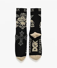 DGK Celestial Black Crew Socks