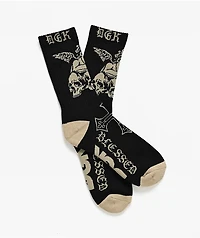 DGK Celestial Black Crew Socks