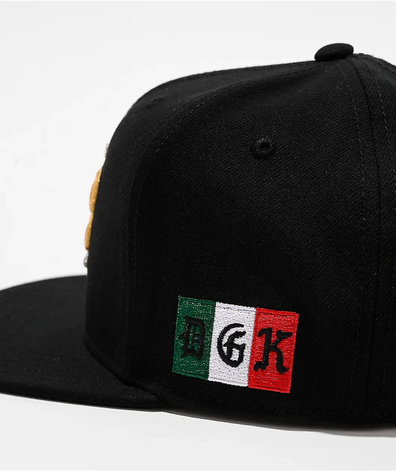 DGK Ciudad Black Snapback Hat