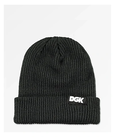DGK Classic Black Cuff Beanie