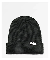 DGK Classic Black Cuff Beanie
