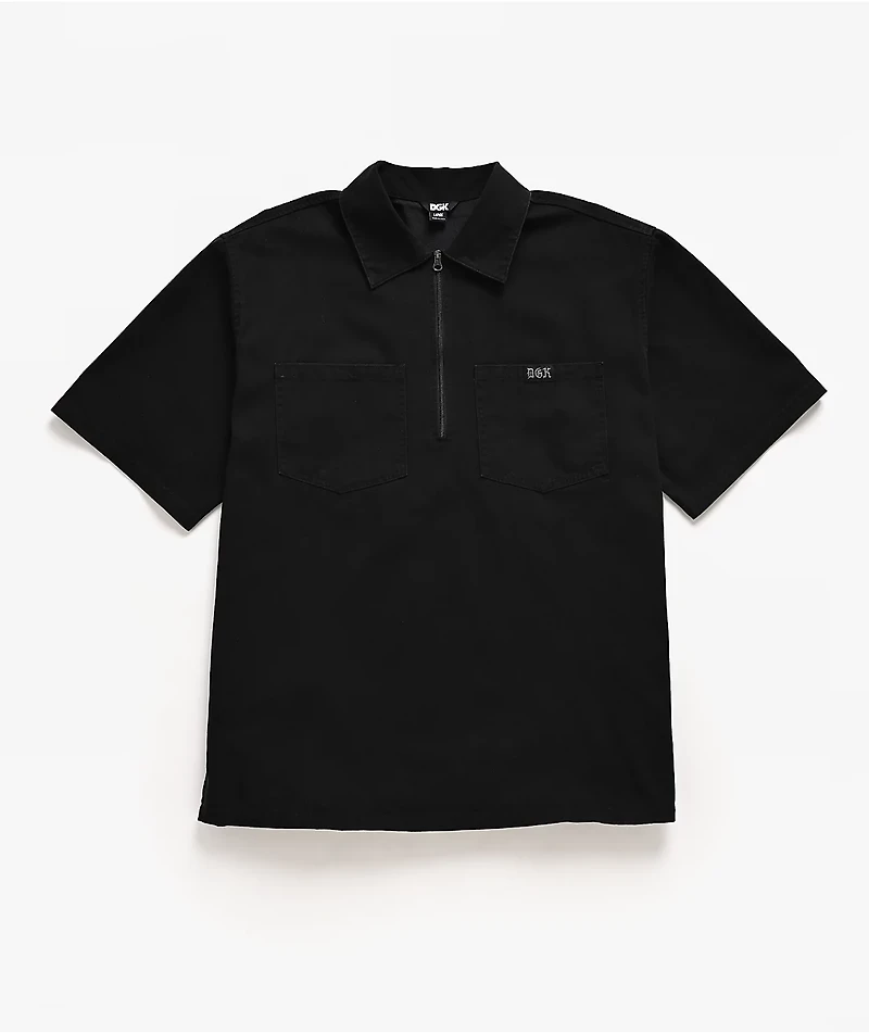 DGK Core Lord Black Work Shirt