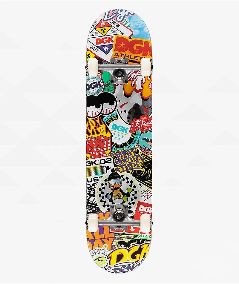 DGK Covered 7.75" Skateboard Complete