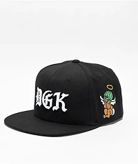 DGK Crazy Life Black Snapback Hat