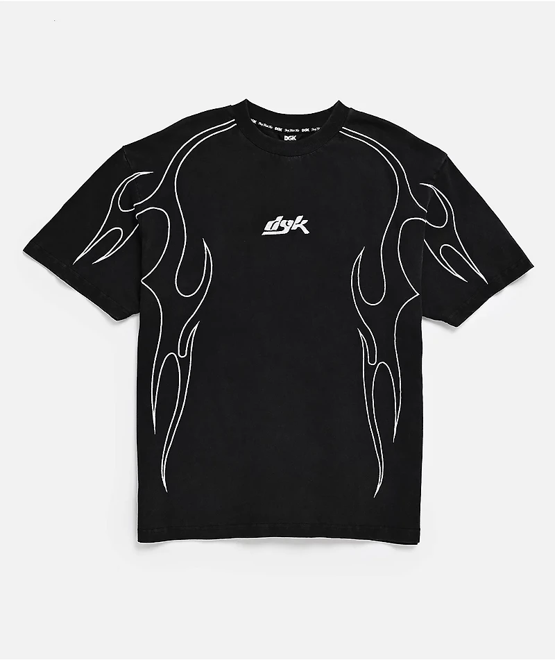 DGK Cutlass Black Wash Boxy T-Shirt
