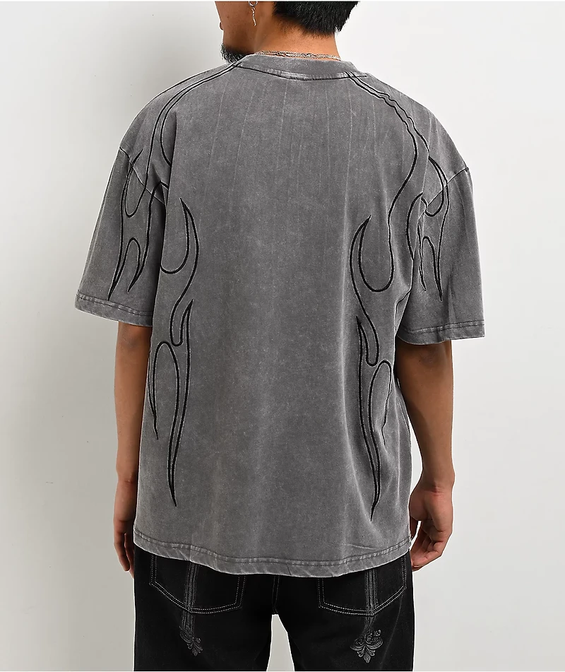 DGK Cutlass Grey Wash Boxy T-Shirt
