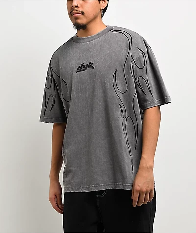 DGK Cutlass Grey Wash Boxy T-Shirt