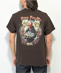 DGK Daily Grind Brown T-Shirt
