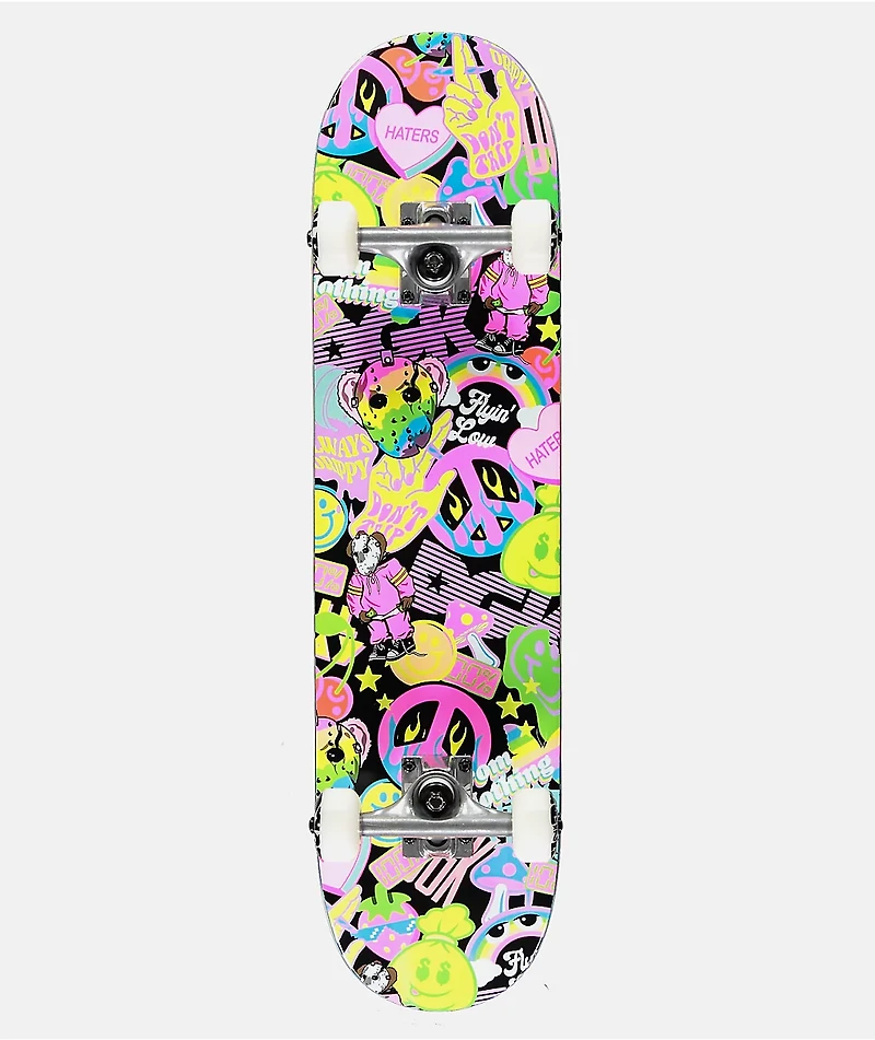 DGK Day Glow 7.25" Skateboard Complete