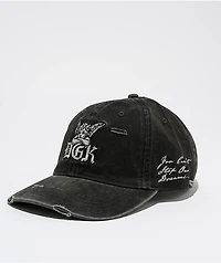 DGK Divinity Distressed Black Snapback Hat