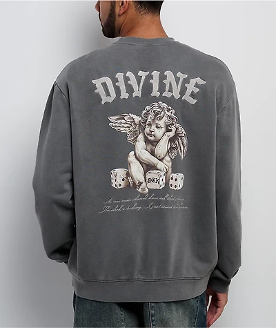 DGK Divinity Grey Crewneck Sweatshirt
