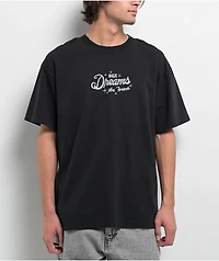 DGK Dreams Are Forever Heavyweight Vintage Black T-Shirt
