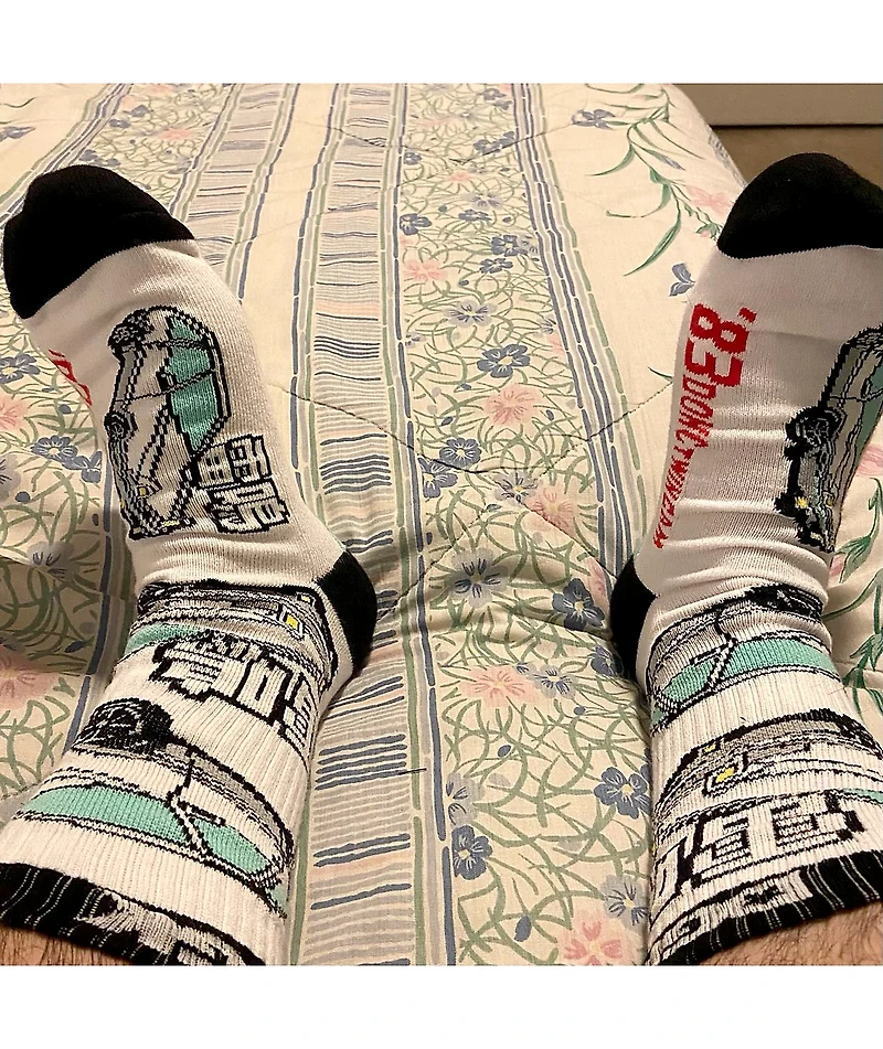 DGK Drifter White Crew Socks
