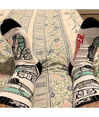 DGK Drifter White Crew Socks