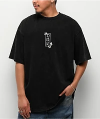 DGK Eternity Black Wash T-Shirt