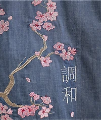 DGK Eternity Blue Quarter Zip Work Shirt