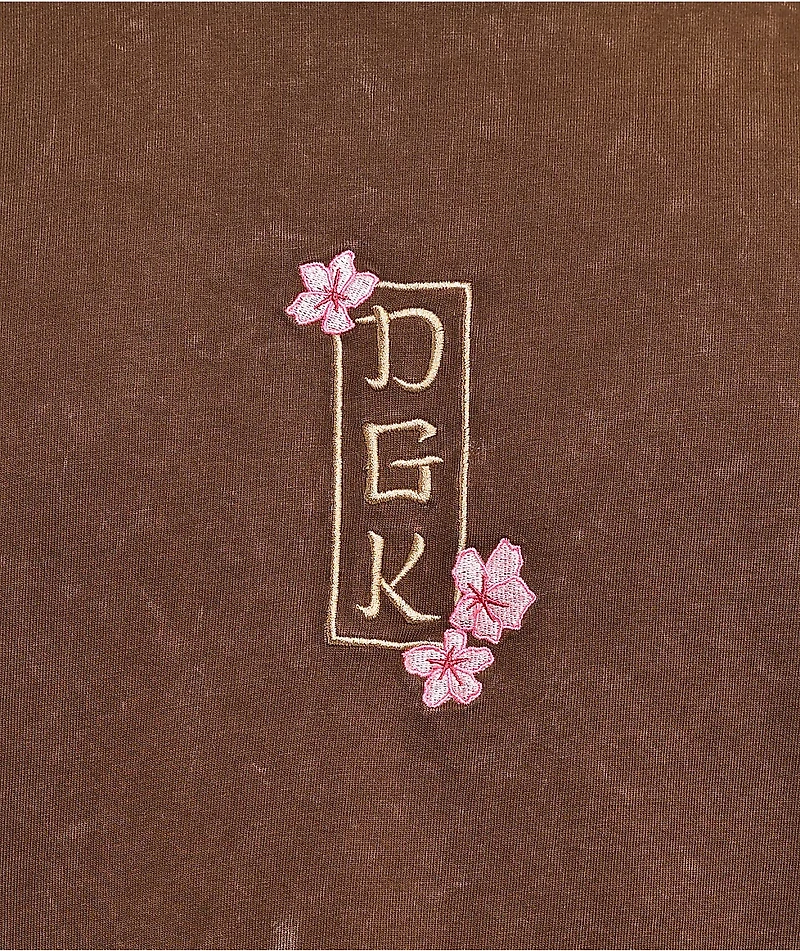 DGK Eternity Brown Wash T-Shirt