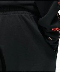 DGK Fierce Black Jogger Sweatpants